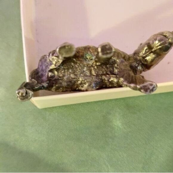 Duratex Rhinoceros Vintage Charm Pendant - Picture 12 of 15